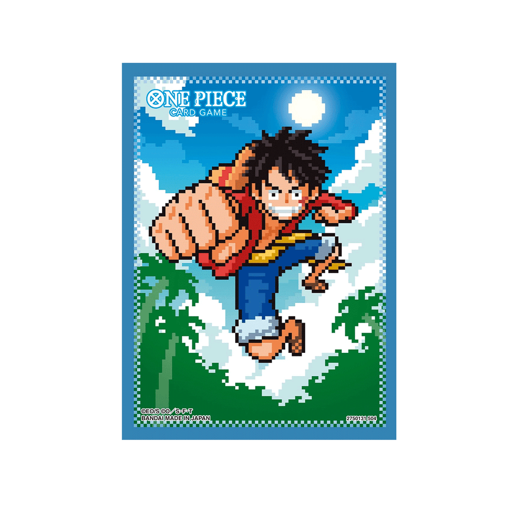 ONE PIECE CARD GAME OFFICIAL CARD SLEEVES 8 (Luffy)