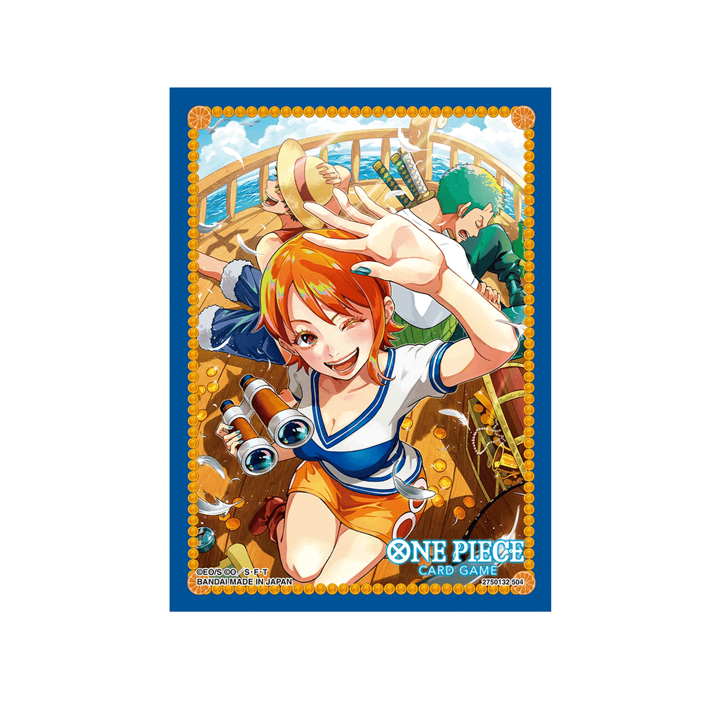 ONE PIECE CARD GAME OFFICIAL CARD SLEEVES 8 (Nami)