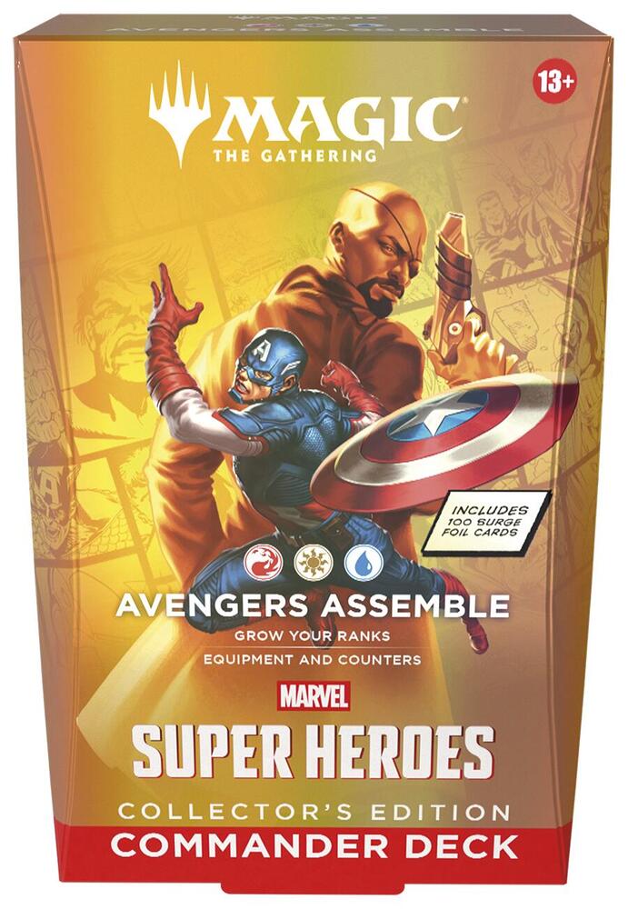 Marvel Super Heroes Commander Deck - Avengers Assemble (Collector's Edition) - Commander: Marvel Super Heroes (MSC)