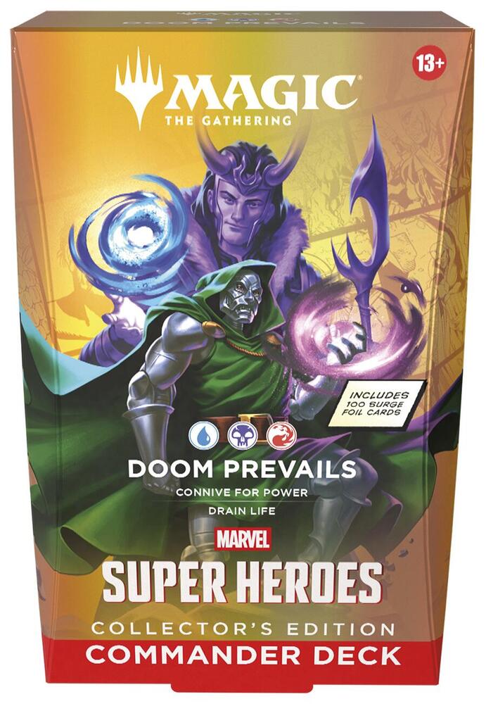 Marvel Super Heroes Commander Deck - Doom Prevails (Collector's Edition) - Commander: Marvel Super Heroes (MSC)