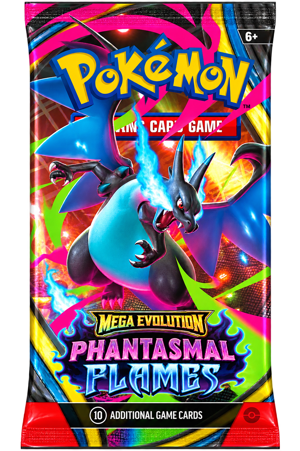 Pokemon TCG: Mega Evolution—Phantasmal Flames Booster Pack