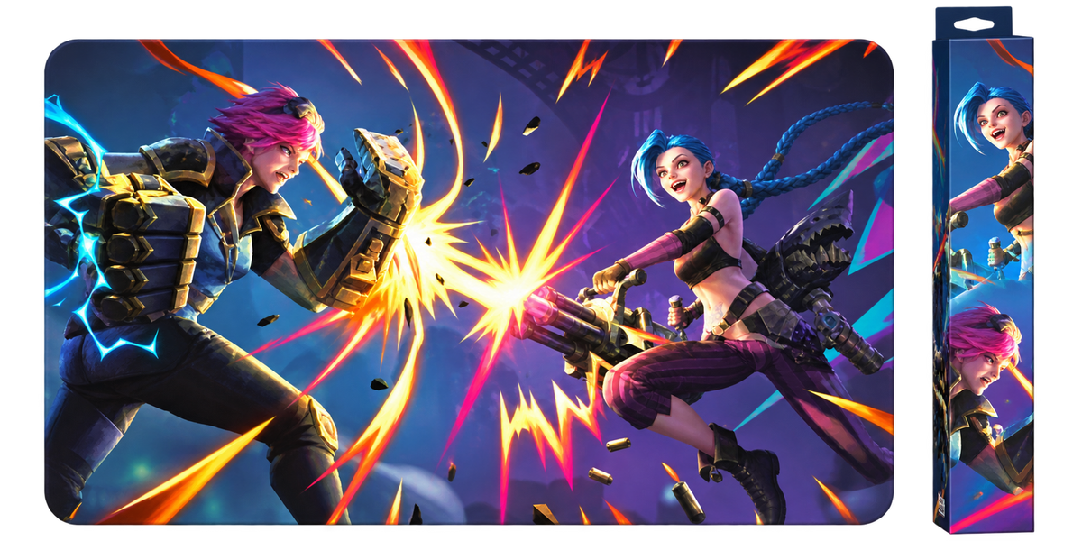 RIFTBOUND: LEAGUE OF LEGENDS TCG - Vendetta Playmat: Vi vs Jinx