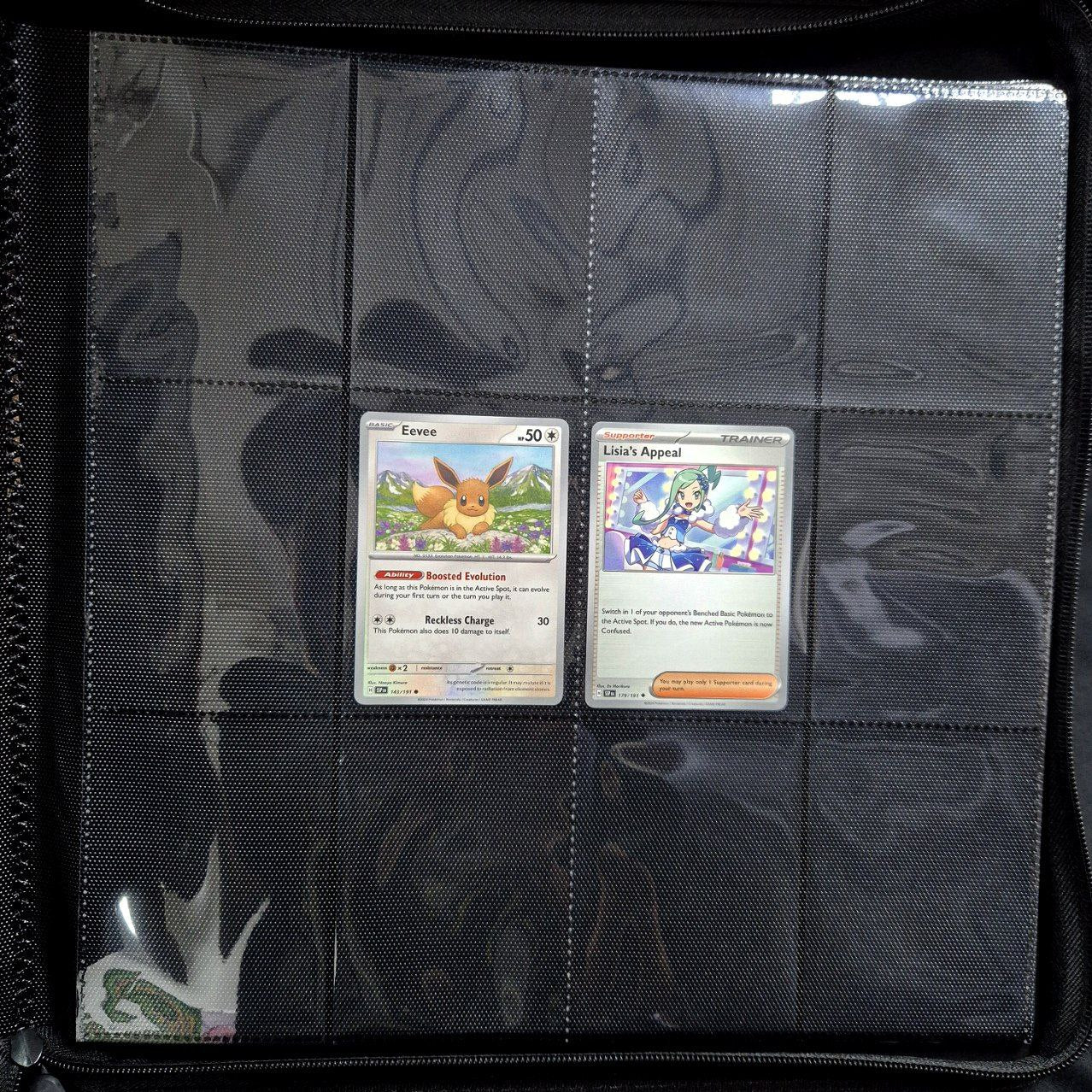 Engarde - 24 Pocket Premium Leather Binder (Black)