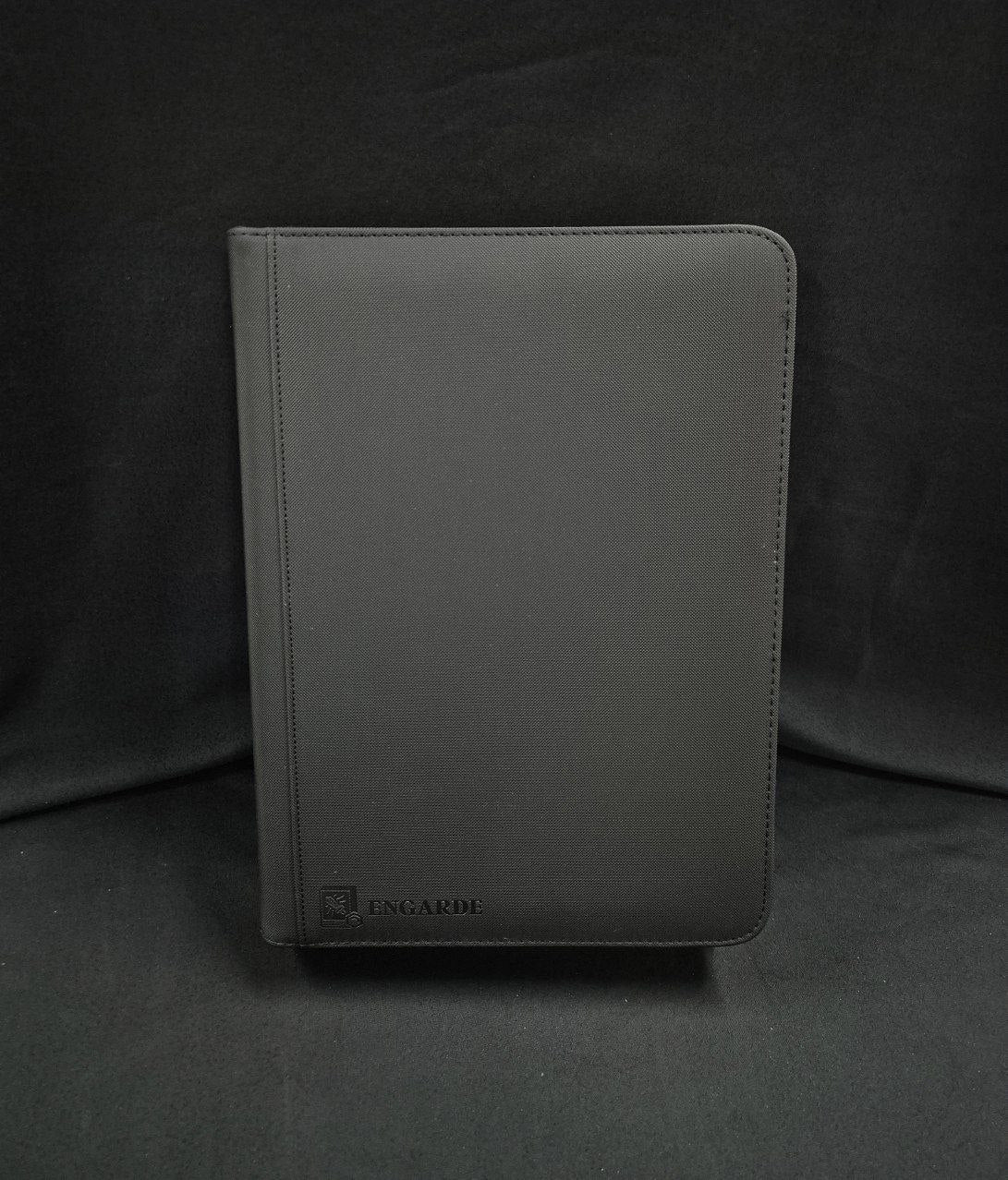 Engarde - 18 Pocket Premium Leather Binder (Black)
