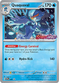 Pokemon SV01 scarlet violet - Build And Battle Deck (Quaquaval)