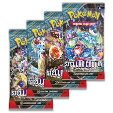 Pokémon TCG: Scarlet & Violet-Stellar Crown Booster Packs
