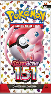 Pokemon Scarlet & Violet SV3.5 151 Booster Pack