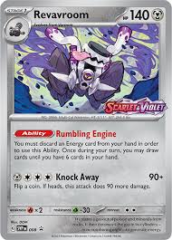 Pokemon SV01 Scarlett Violet - Build And Battle Deck (Revavroom)