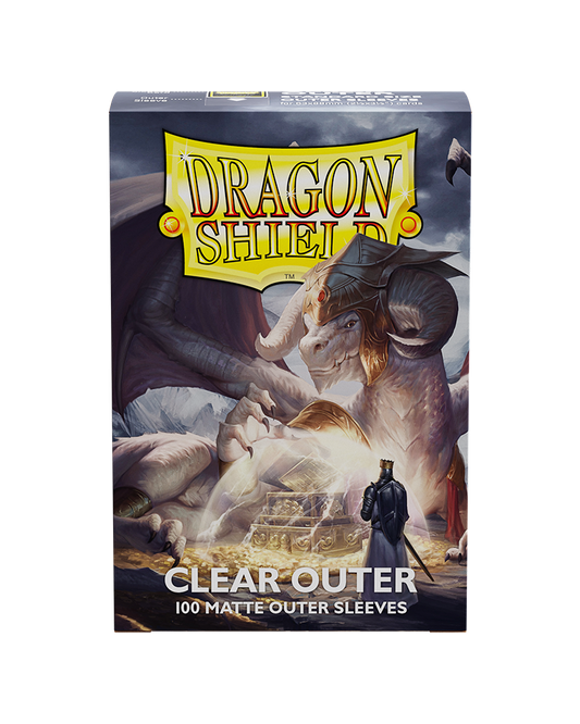 Dragon Shield Clear Outer Matte sleeves