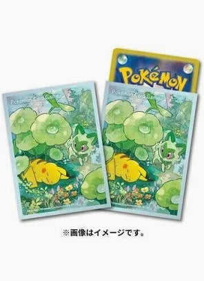 Pokémon Card Game Deck Shield Pikachu Sprigatto Sleeves