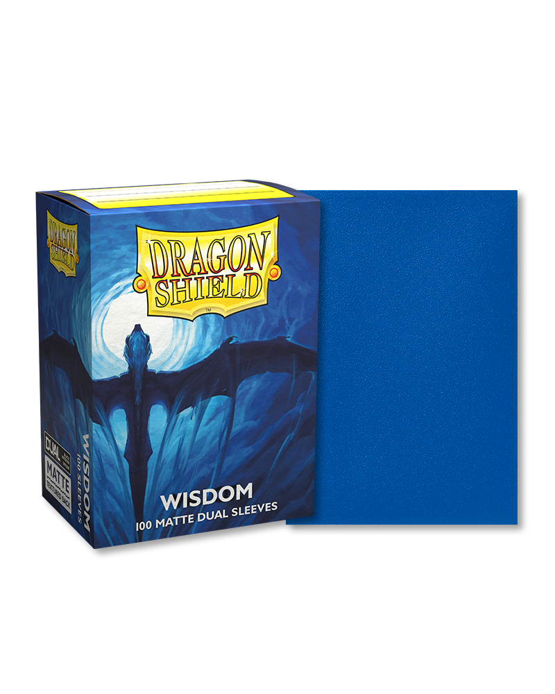 Dragon Shield 100 - Standard Deck Protector Sleeves - Dual Matte - Wisdom