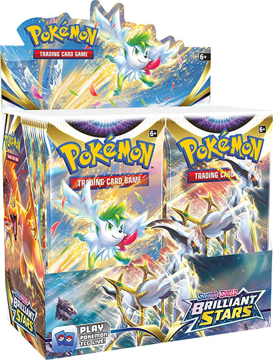 Pokemon TCG: Sword & Shield-Brilliant Stars Booster Box