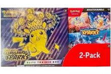 Pokemon TCG: Costco Surging Sparks 2-Pack Elite Trainer Box and Booster Bundle