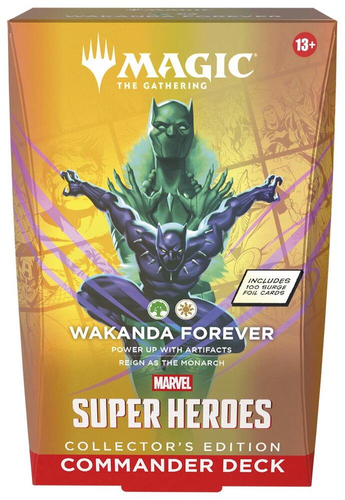 Marvel Super Heroes Commander Deck - Wakanda Forever (Collector's Edition) - Commander: Marvel Super Heroes (MSC)