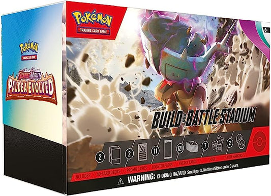 Pokémon TCG: Scarlet & Violet Paldea Evolved Build and Battle Stadium