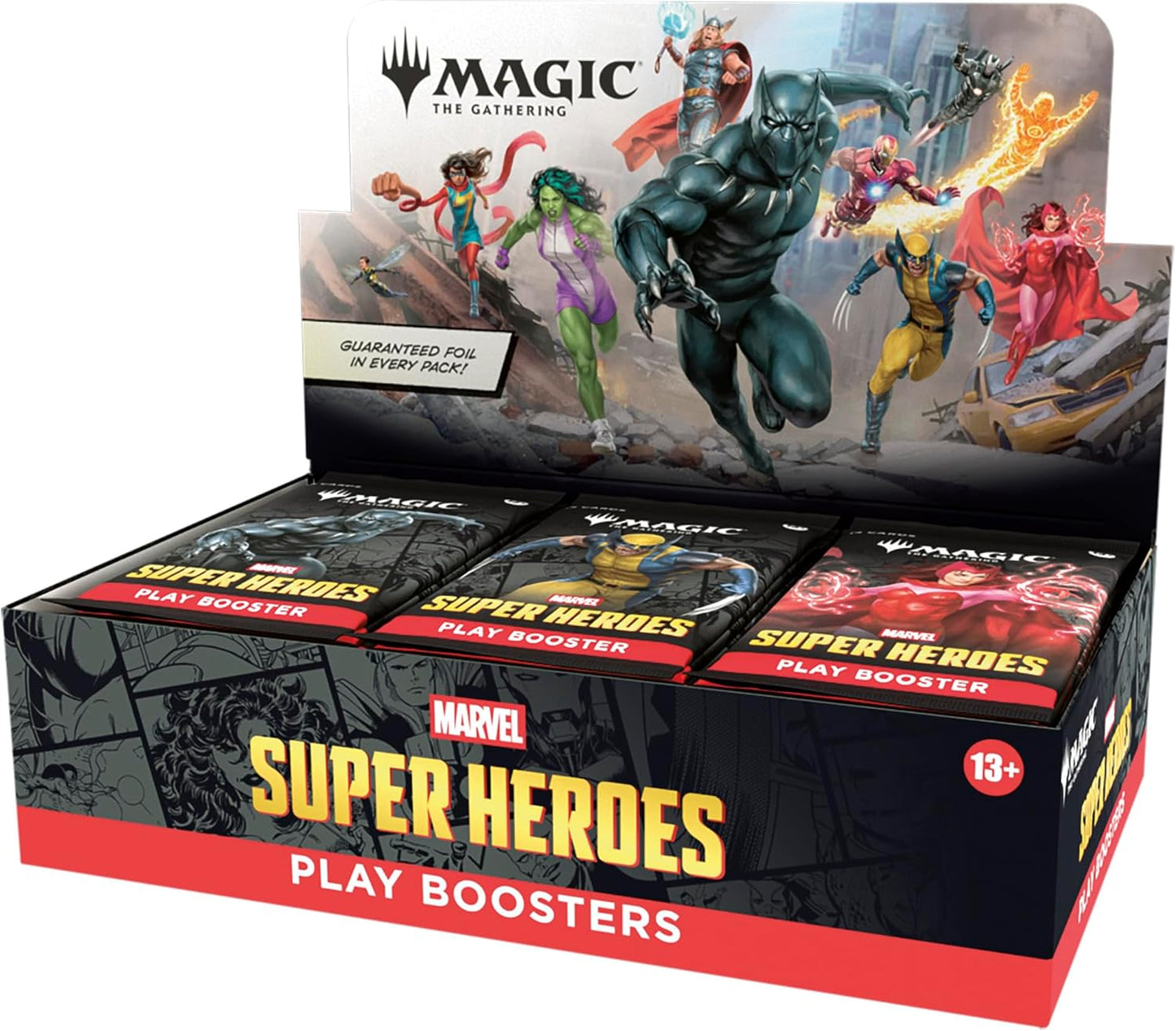 Marvel Super Heroes - Play Booster Display - Marvel Super Heroes (MSH)