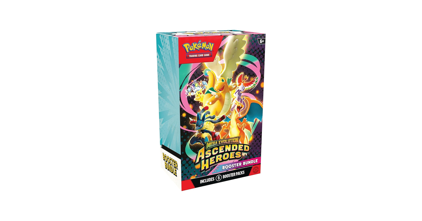 [ME2.5] Pokémon TCG: Mega Evolution-Ascended Heroes Booster Bundle