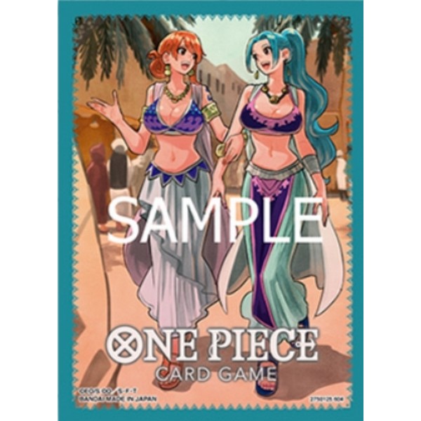 ONE PIECE OFFICIAL CARD SLEEVE AUTHORIZED RETAILERS EDITION VOL.1 (Nami & Vivi)
