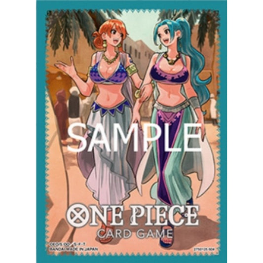 ONE PIECE OFFICIAL CARD SLEEVE AUTHORIZED RETAILERS EDITION VOL.1 (Nami & Vivi)