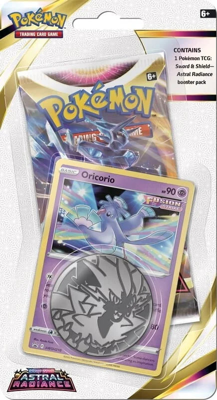 SS10 Astral Radiance Checklane Blister (Oricorio)