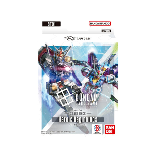 Gundam Card Game Start Deck Heroic Beginnings【ST01】Japanese