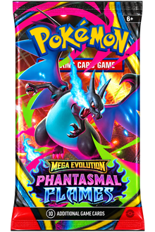 Pokemon TCG: Mega Evolution—Phantasmal Flames Booster Pack