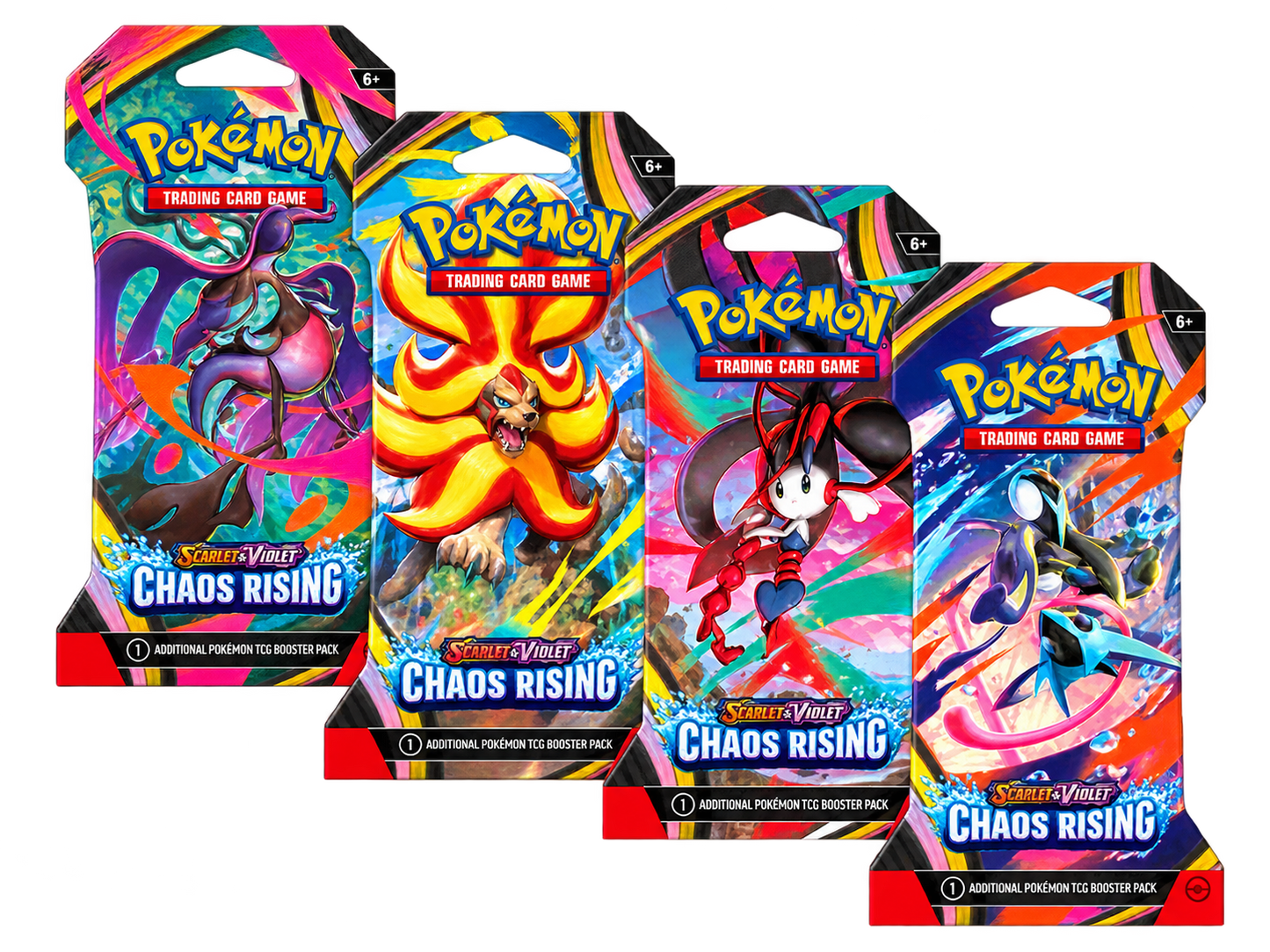[ME04] Mega Evolution - Chaos Rising Sleeved Booster Packs