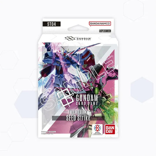 Gundam Card Game Starter Deck SEED Strike【ST04】Japanese