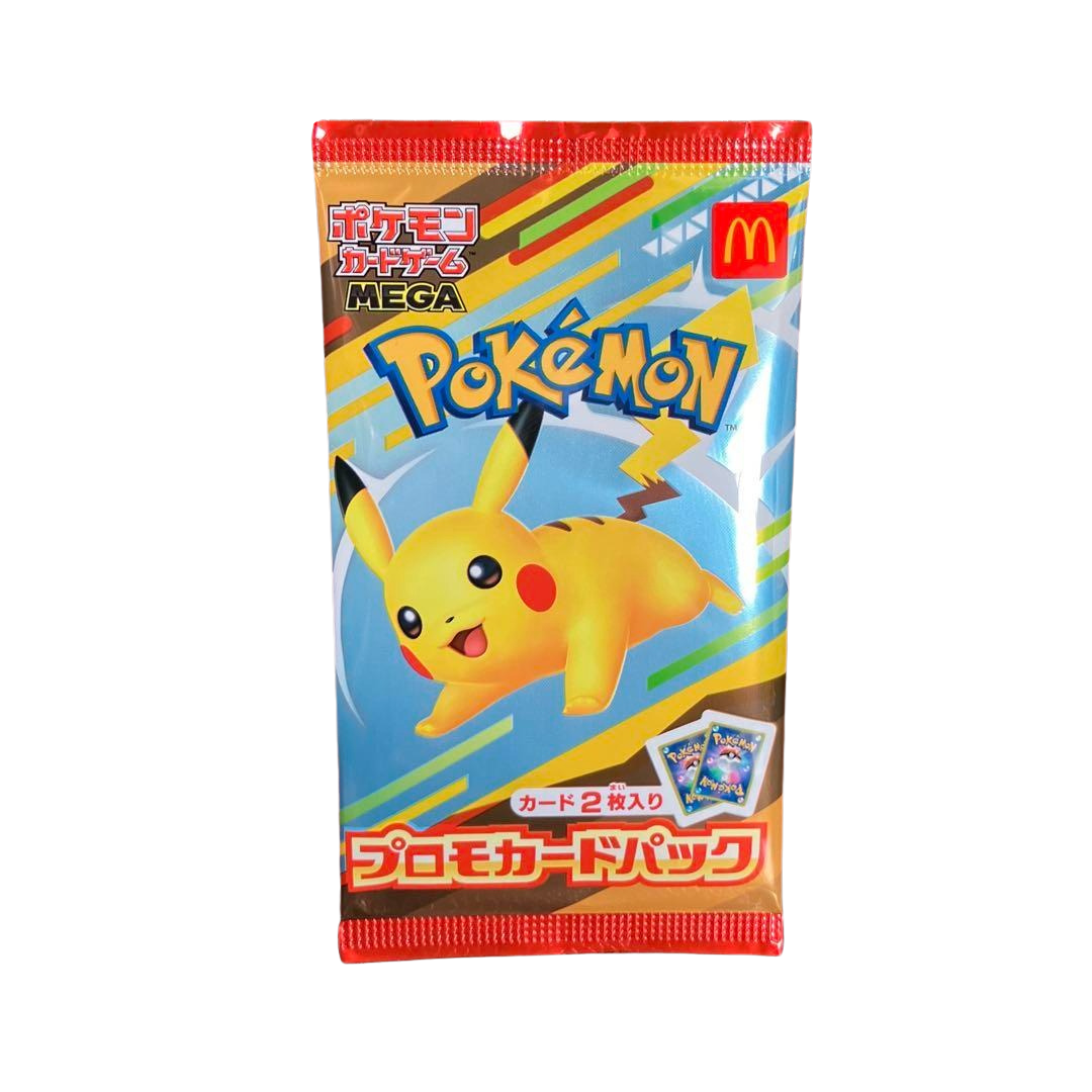[JAP] Pokemon Macdonalds 2025 Promo Pack