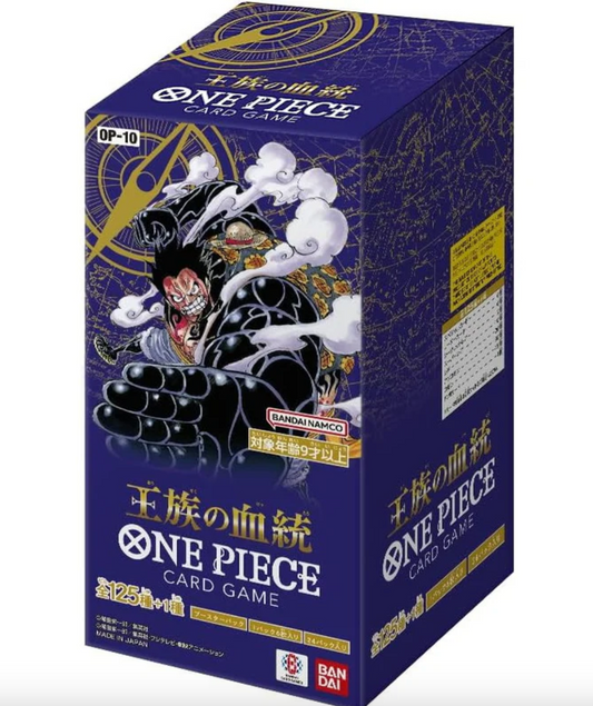 ONE PIECE CARD GAME - Royal Blood BOOSTER BOX - [OP-10]