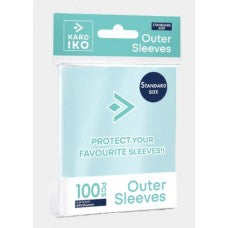KARDIKO - Outer Sleeves Standard Size - Clear