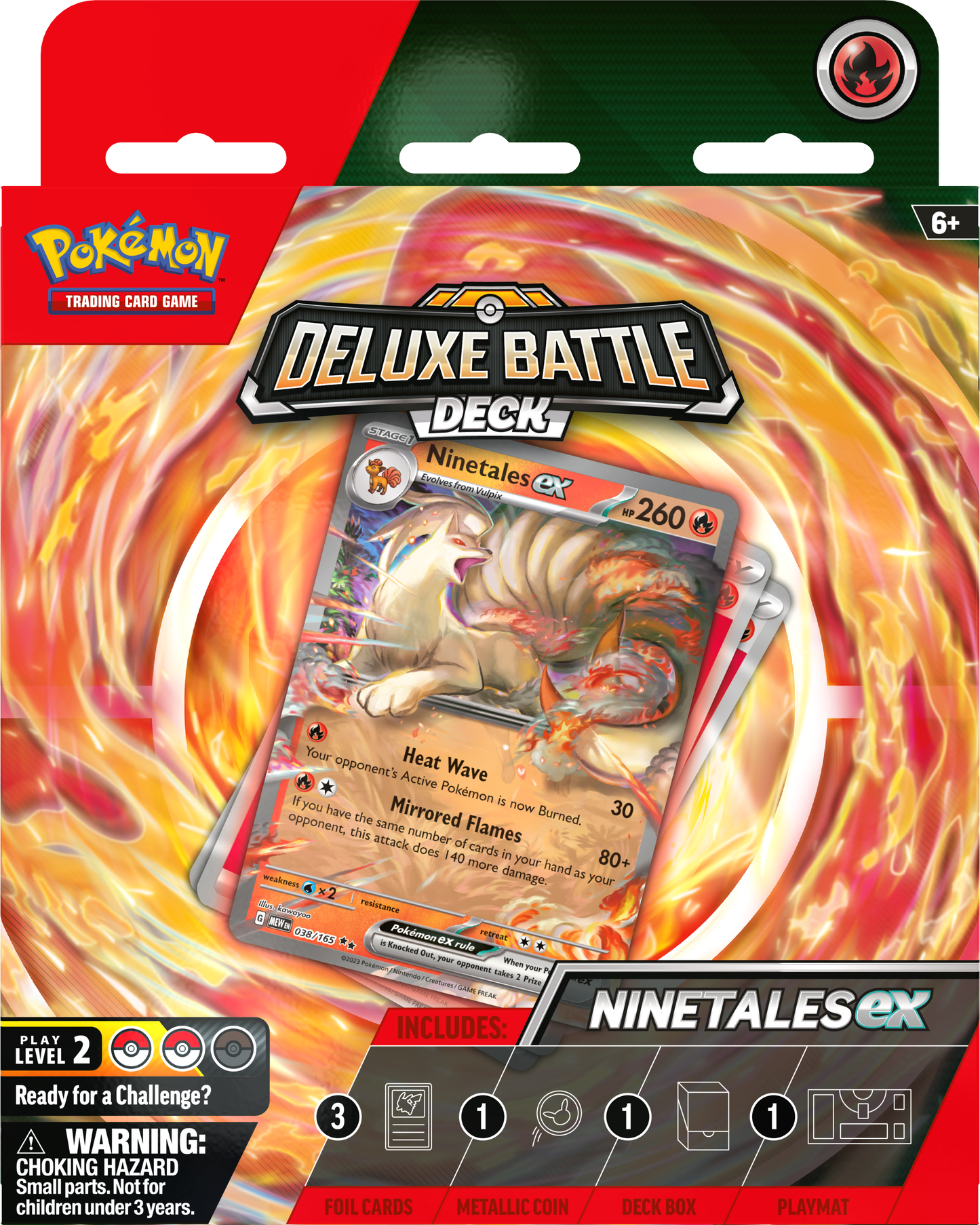 Pokémon TCG: Ninetales ex Deluxe Battle Deck