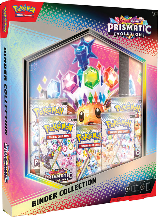 Pokémon TCG: Scarlet & Violet-Prismatic Evolution Binder Collection