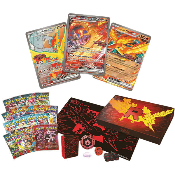Team Rocket’s Moltres ex Ultra-Premium Collection