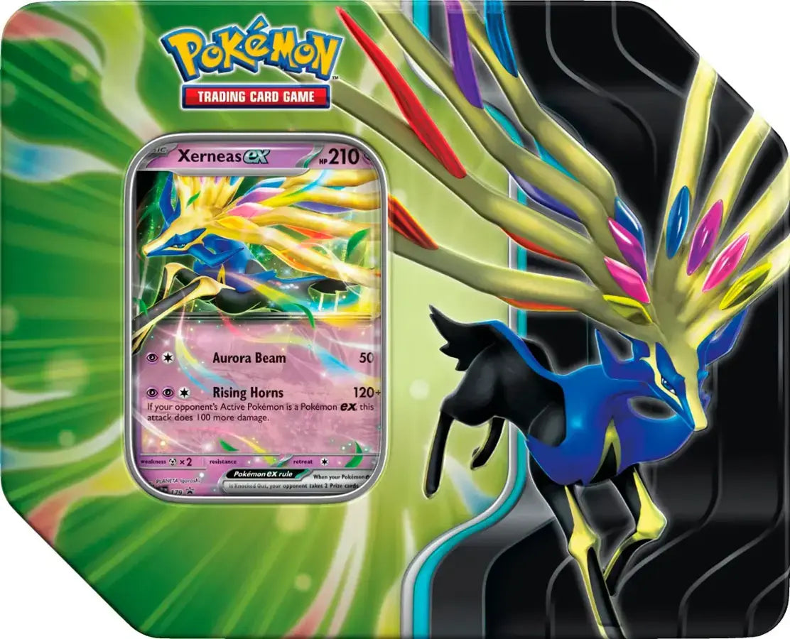 Pokemon TCG Azure Legend Ex Tin (Xerneas)