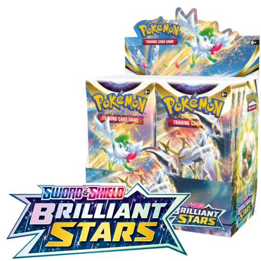 Pokemon TCG: Sword & Shield-Brilliant Stars Booster Box