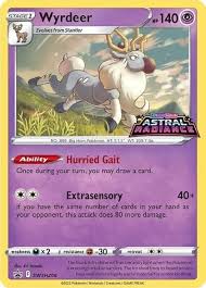 Pokemon Astral Radiance  Build And Battle Deck (Wyrdeer)