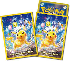 Pokémon Card Game Deck Shield Premium Gloss Pikachu Sleeves