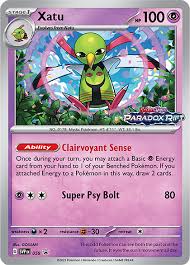 Pokemon SV04 Paradox Rift - Build And Battle Deck (Xatu)