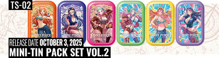 ONE PIECE CARD GAME Mini-tin Case Vol.2