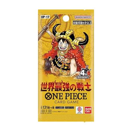 [OP-17] ONE PIECE CARD GAME -The World's Strongest Warriors Booster Pack