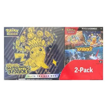 Pokemon TCG: Costco Surging Sparks 2-Pack Elite Trainer Box and Booster Bundle