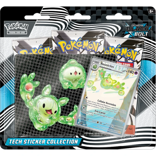Pokémon TCG: Scarlet & Violet—Black Bolt Tech Sticker Collection
