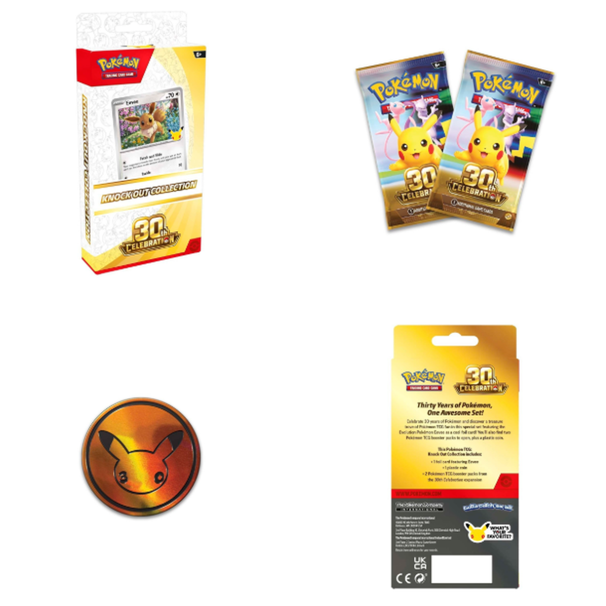 Pokémon TCG: 30th Celebration Knock Out Collection