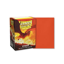 Dragon Shield 100 - Standard Deck Protector Sleeves - Ember Dual Matte