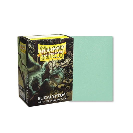 Dragon Shield 100 - Standard Deck Protector Sleeves - Eucalyptus Dual Matte