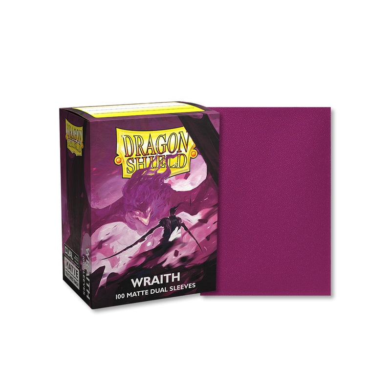 Dragon Shield 100 - Standard Deck Protector Sleeves - Wraith Dual Matte