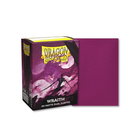 Dragon Shield 100 - Standard Deck Protector Sleeves - Wraith Dual Matte