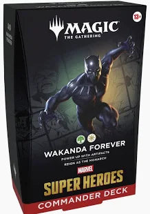 Magic The Gathering  Marvel Super Heroes Commander Deck - Wakanda Forever