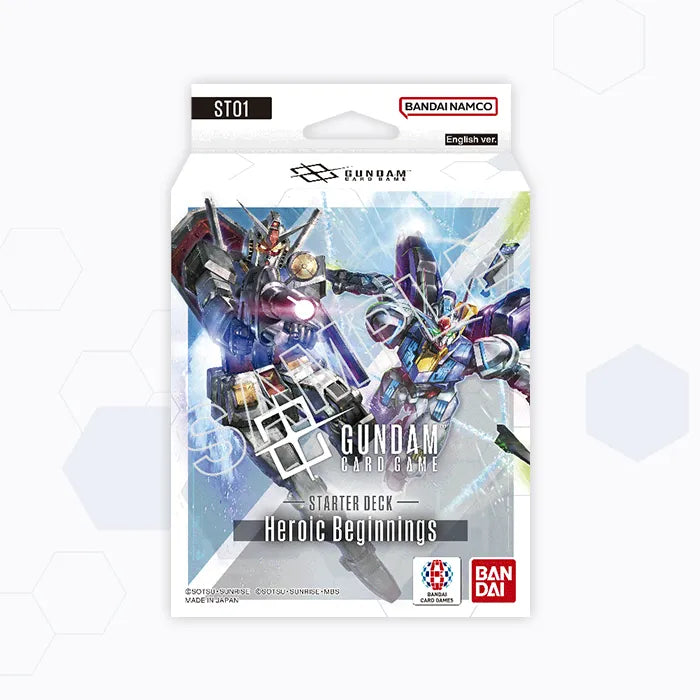 Gundam Card Game Start Deck Heroic Beginnings【ST01】Japanese